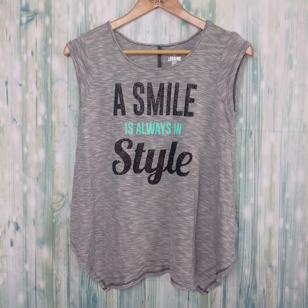 Perfectly Soft swing legging tee size 14
